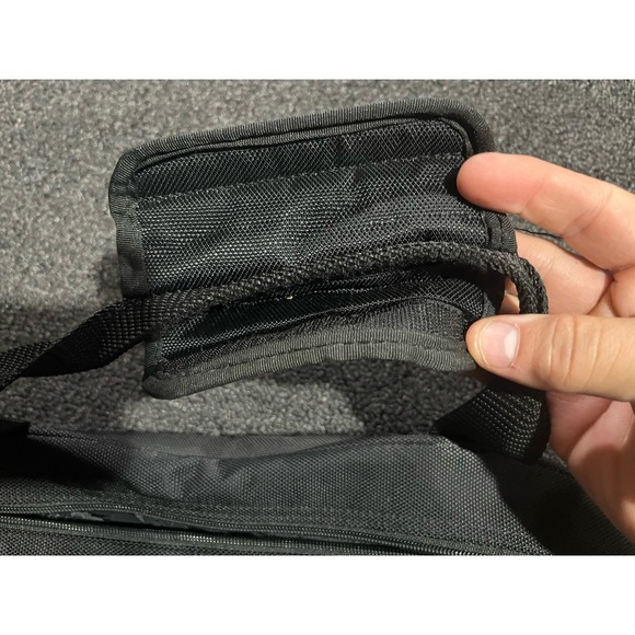 Nike Baseball Bat Bag Black White Swoosh‎ With Handles Storage Carrier - Picture 7 of 14